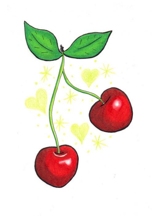 Cherries by Amber Pompu